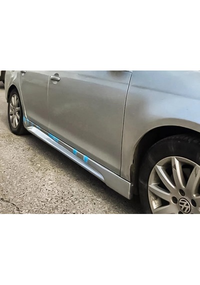 Renault Megane 3 Hb Çıkıntılı Yan Marşpiyel Seti Mat Siyah Plastik 2 Adet