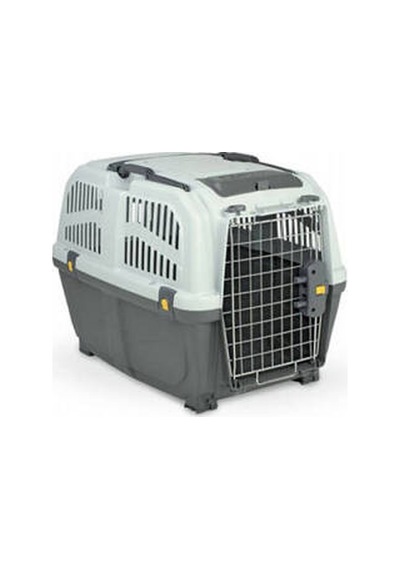 2 Iata Tekerleksiz Plastik Kedi Ve Köpek Taşıma Kafesi 55x36x35 Cm Çok Renkli