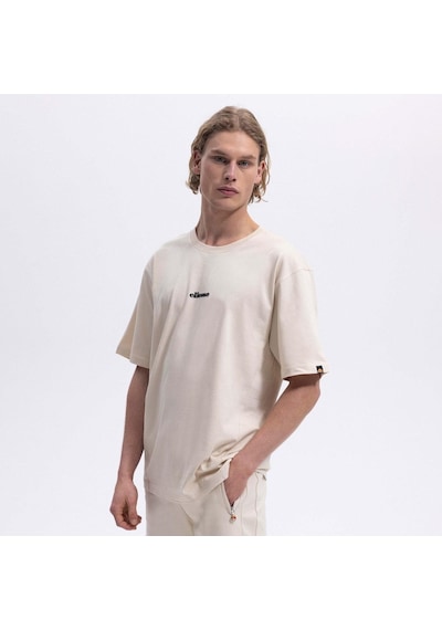 Ellesse Em391-ecr Bisiklet Yaka Erkek T-shirt - Bej