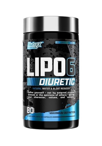 Nutrex Research, Lıpo-6 Diüretik Water & Bloat Reducer Maximum Definition 80 Kapsül
