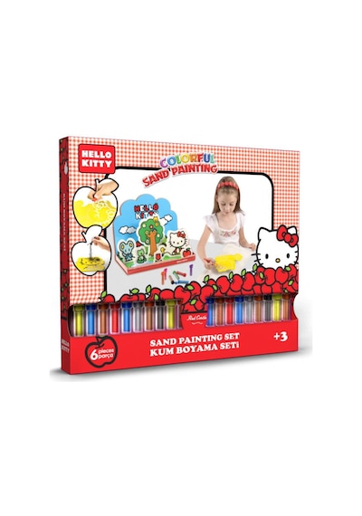 Hello Kitty Büyük Kum Boyama Seti Bks-03