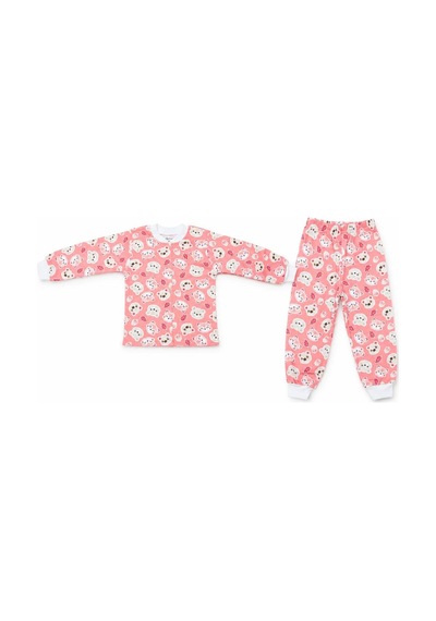 Melfa Kız Çocuk Pijama Takımı Pembe