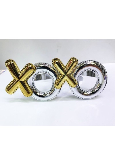 Xoxo Parti Gözlüğü 2 Renk 2 Adet Çok Renkli