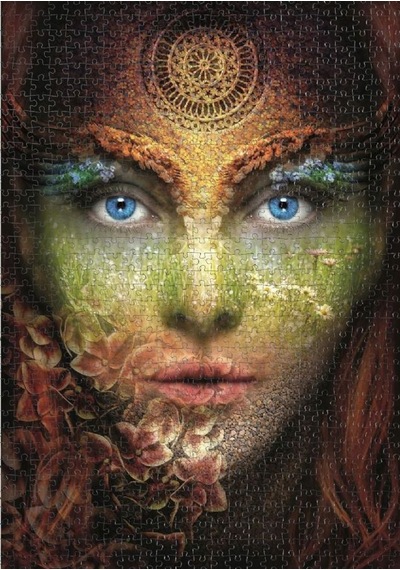 Nova 46003 - 2000 Parça Nature Woman Puzzle