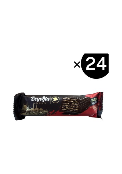 Beyoğlu Bitter Gofret 40gr X24