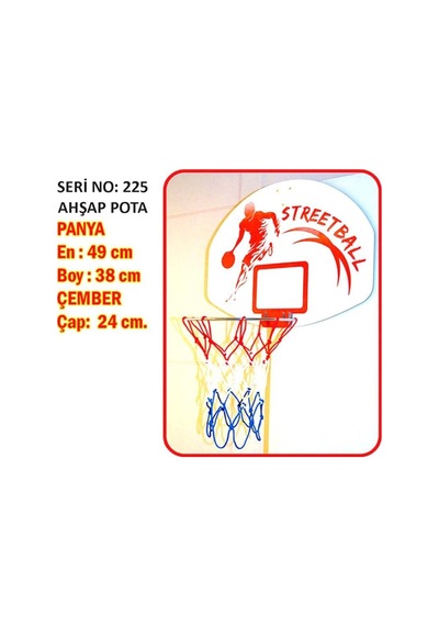 Matrax Ahşap Basket Potası