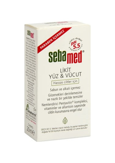 Sebamed Yüz & Vücut Temizleme Likit 20 ML