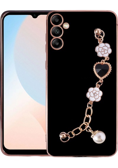 Samsung Uyumlu Galaxy A14 Kılıf El Tutamaçlı Kamera Korumalı A+ Kalite Silikon Kapak