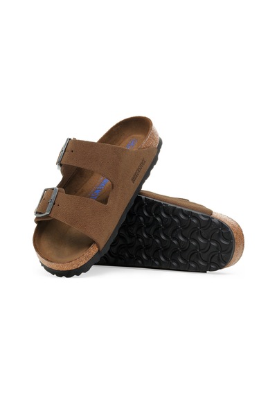 Birkenstock Bırkenstock Arizona Soft Footbed Suede Unısex Terlik 1030863 Siyah