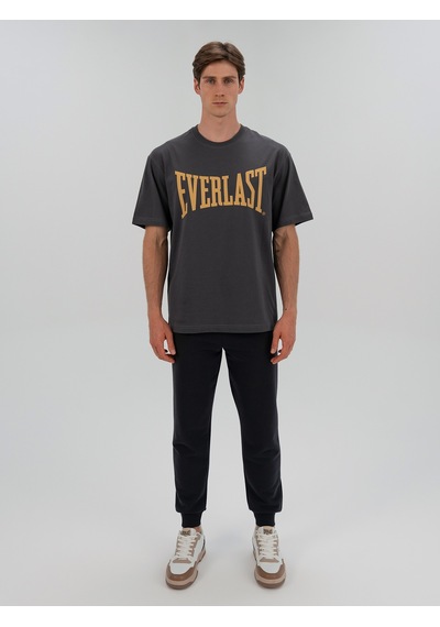 Everlast Ever Classics Comfort Logo Gri Erkek Tişört Gri