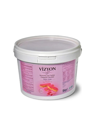 Vizyon Ekler Sos Frambuaz 6 KG