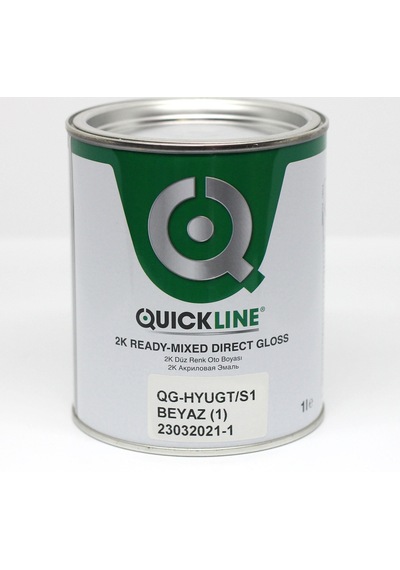 Quıckline 2k Düz Renk- Beyaz-1l N11.1109