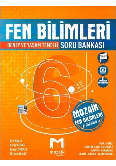 Mozaik 6. Sınıf Fen Bilimleri Soru Bankası
