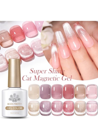 Born Pretty 10ml Super Shine Sliver Kedi Gözü Manyetik Jel 56340