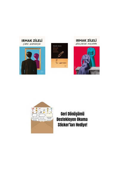 Şimdi Buradaydı + Bende Ölen Sensin + Gözlerini Kaçırma + Okuma Sticker'ları