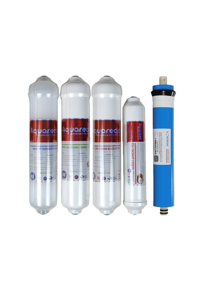 Aquames - Inline Membranlı 5 Aşamalı Filtre Seti - Bağlantı Parça 535188433