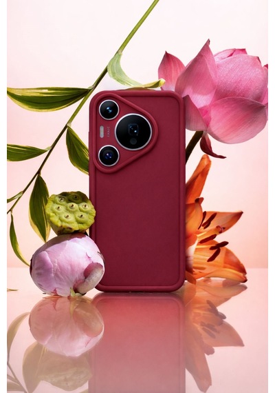 Huawei Pura 80 Pro Ve Pura 80 Pro Plus Uyumlu Kamera Çıkıntılı Mat Silikon Telefon Kılıfı