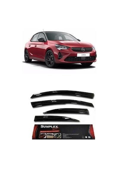 Cam Rüzgarlığı Opel Corsa F Ön Arka 2019-2024 Sport Style Sunpleks Sp-s-153