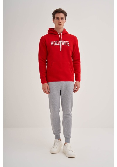 Cazador Erkek Sweatshirt Kırmızı 5171 25ke90000070 E9003 Kırmızı