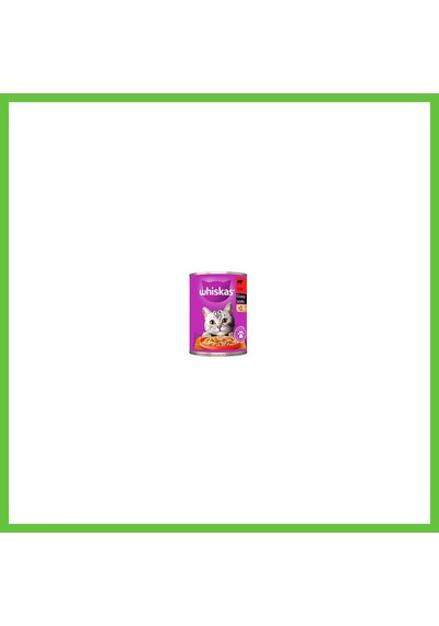 Whiskas Kedi Konserrve Mama Biftekli 400gr 1 Adet Dmc