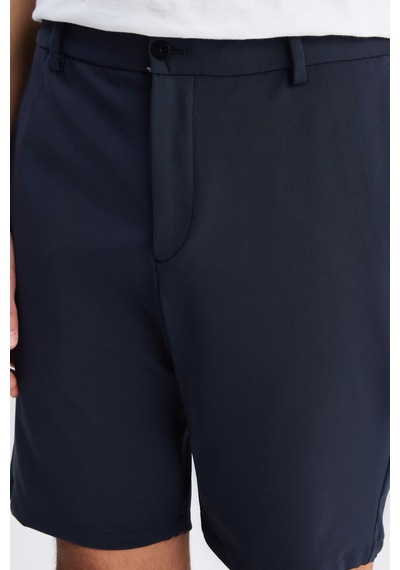 D'S Damat Ds Damat Relaxed Fit Pilesiz Lacivert Düz Şort 6hc13na01751m 101