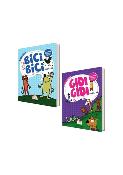 Yavuz Bahadıroğlu Bici Bıcı Gıdı Gıdı Masallar Set 2 Kitap