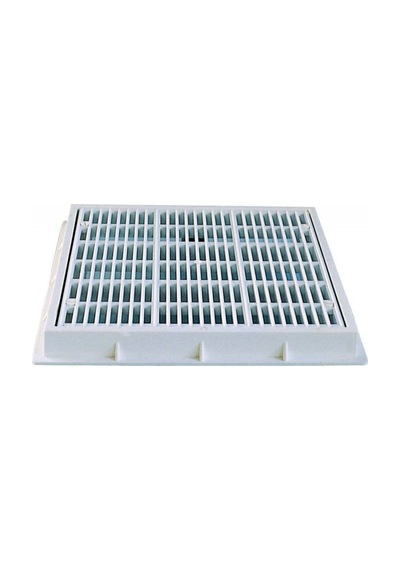 Gemaş Kare Dip Emiş Izgara Dış Çerçevesi 26,5x26,5-ToptancıyızBiz