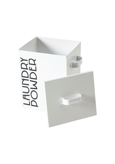 Mudo Home Roma Deterjanlık Mat Beyaz 18x15x23 Cm 419650