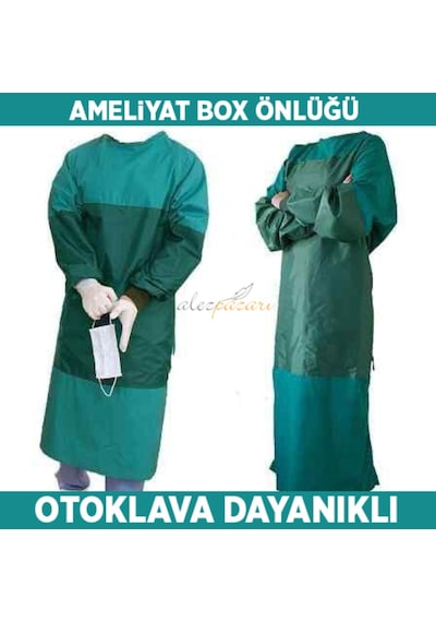 Cerrahi Box Önlük Ameliyathane Boks Önlüğü Ameliyat Önlüğü