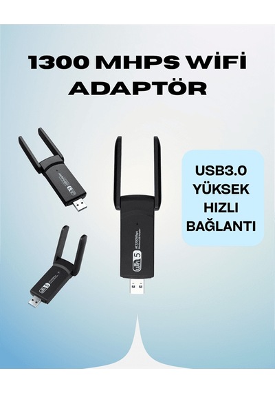 Ac1200 Usb Wifi Adaptör, Taşınabilir