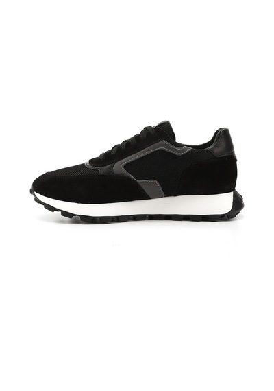 Gönderi(R) Erkek Siyah Bağcıklı Hakiki Deri Sneaker Ddma83531860 Siyah