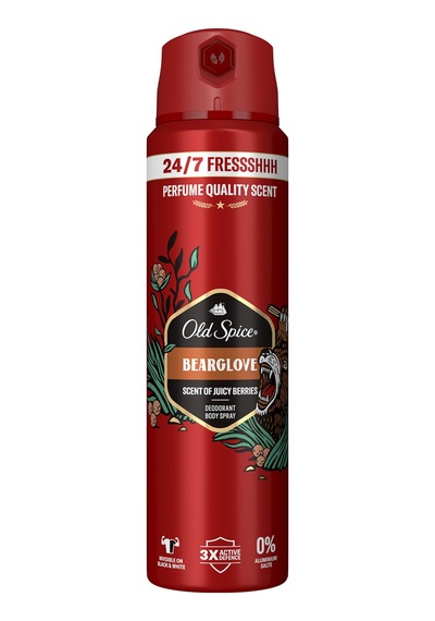 Old Spice Deodorant Sprey Bearglove 150 Ml 7'li Avantaj Paketi Mıchu 11153681