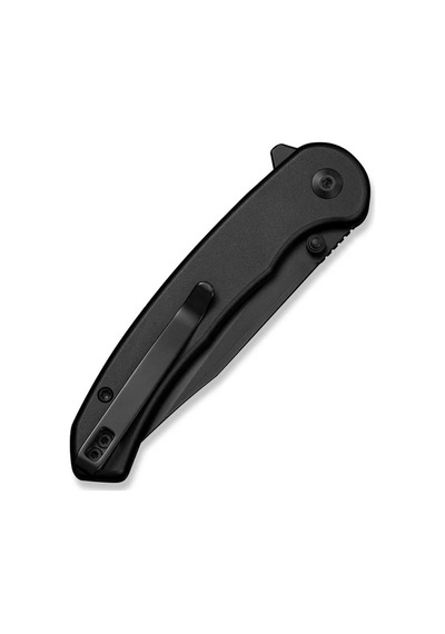 Sencut Ingot Black Aluminum Handle Black D2 Blade Blade Çakı Siyah