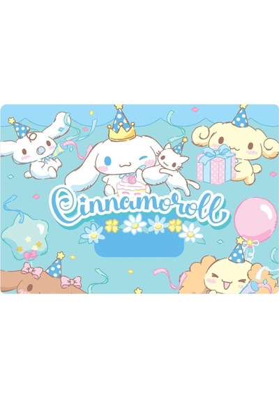 Cinnamoroll Dikdörtgen Pasta Yenilebilir Resim Baskı 28 19 Cm