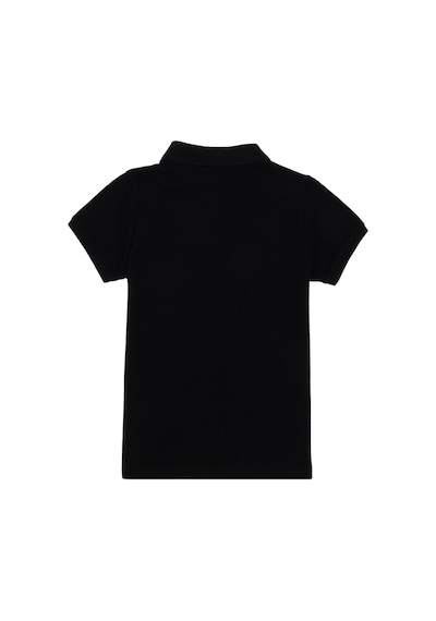 U.S. Polo Assn. Erkek Çocuk Siyah Basic Polo Yaka Tişört 50306484-VR046