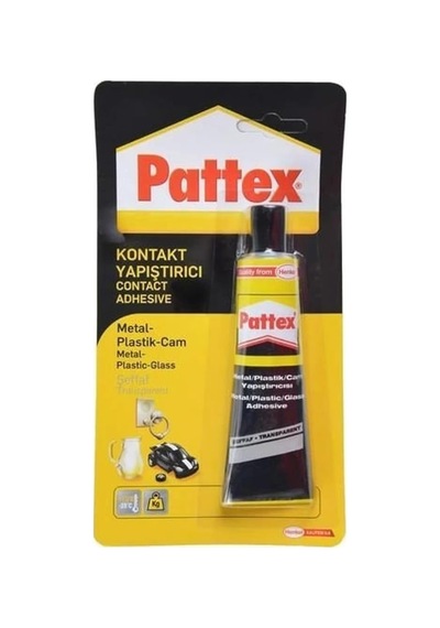 Tr Kontakt Metal Plastik Cam Yapıştırıcı, 50 Gr, Şeffaf