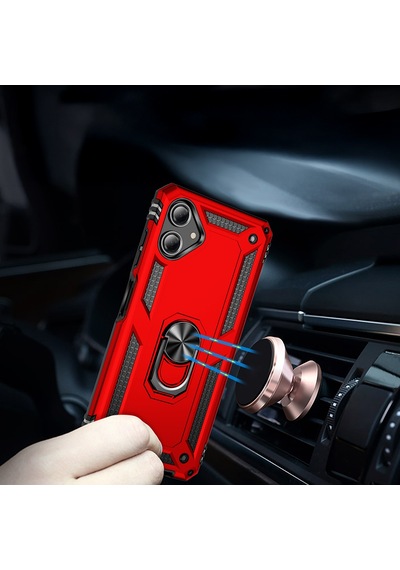 Galaxy A06 Kılıf Zore Vega Kapak Siyah