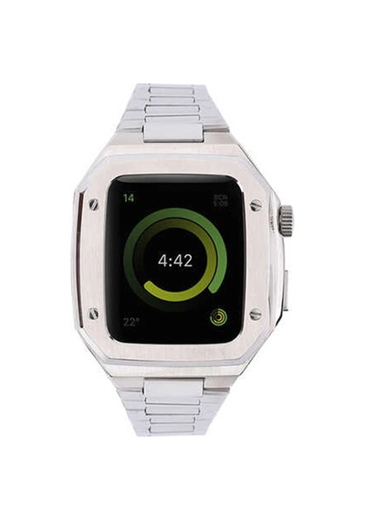 Mey İthalat Watch 44mm Metal Petek Kasalı Kordon - Gümüş
