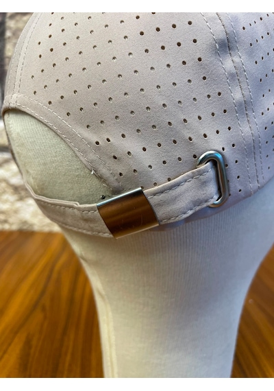 Hamze Paraşüt Mikro Kumaş Yazlık Delikli Unisex Cap Şapka Bej