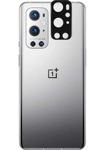 One Plus 9 Pro Zore 3D Kamera Camı Koruyucu Siyah