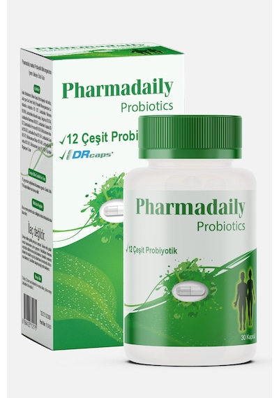 Pharmadaily Probiotics Probiotic Complex 12 Çeşit Probiyotik 30 Kapsül