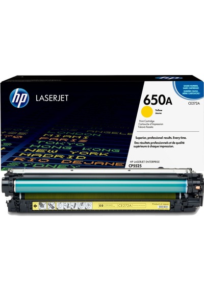 Hp 650A-Ce272A Sarı Toner Cp5520 (15.000 Sayfa)