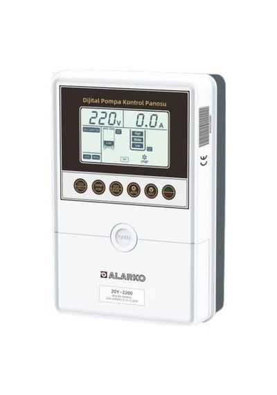 Alarko 0,5 - 4 Hp 220v Monofaze Dijital Akıllı Pompa Kontrol Panosu