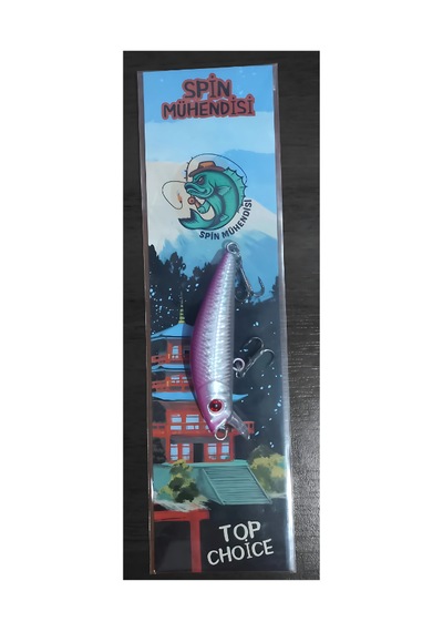 Spin Mühendisi 8 Gr Rapala Maket Balık Pembe Renk