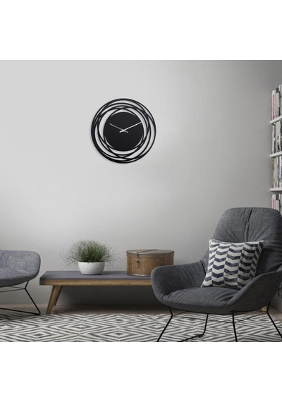 Ahşap Modern Duvar Saati (444628838)