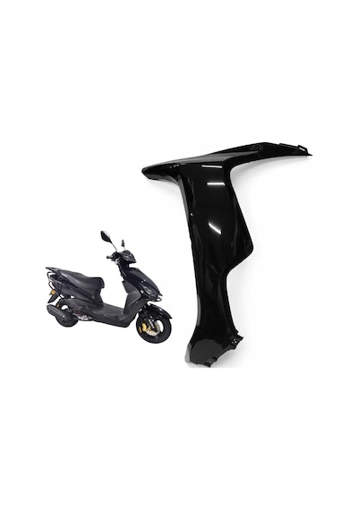 Arora Freedom 50cc Ön Panel Alt Siyah Sol Grenaj