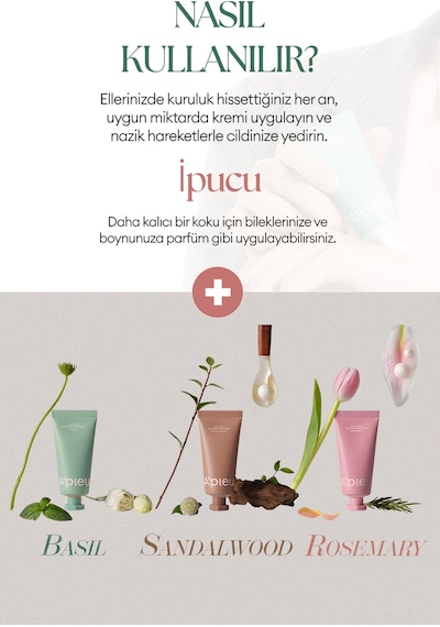 Missha A'pıeu Juicy Pang Perfume Hand Cream Basil