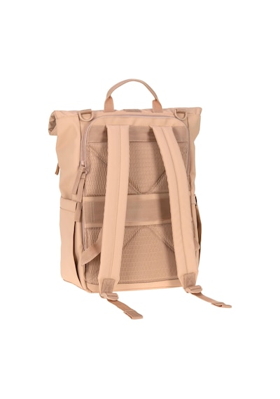 Lassig Rolltop Up Bebek Bakım Sırt Çantası Peach Rose Somon