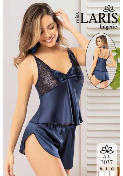 Miss Laris Lingerie Gecelik Kadın 3037 Çok Renkli