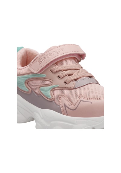 Slazenger PARIS Çocuk Cırt Cırtlı Pembe Sneaker